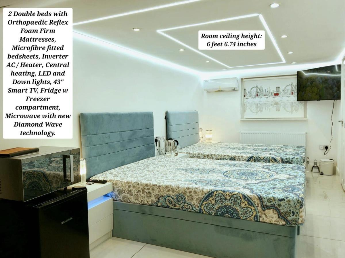 Air Conditioned Modern Double Bed Room With Private Attached Bathroom - Free Parking - Near London Heathrow Airport & Southall Broadway Zewnętrze zdjęcie